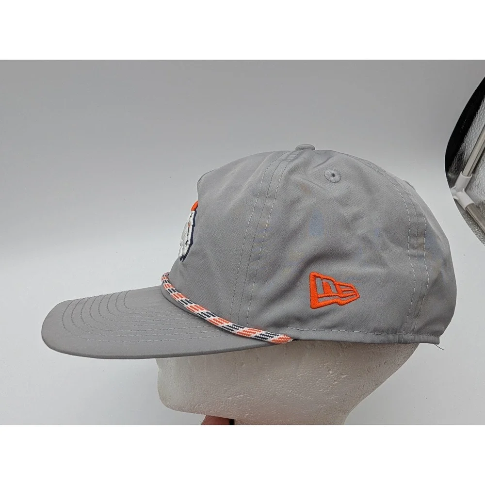 New Era Denver Broncos Gray 19TWENTY Snapback Rope Hat NFL Football Cap OSFM
